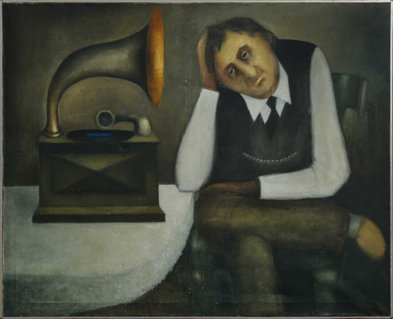 Maleri: Valsedrømme af Albert Bertelsen