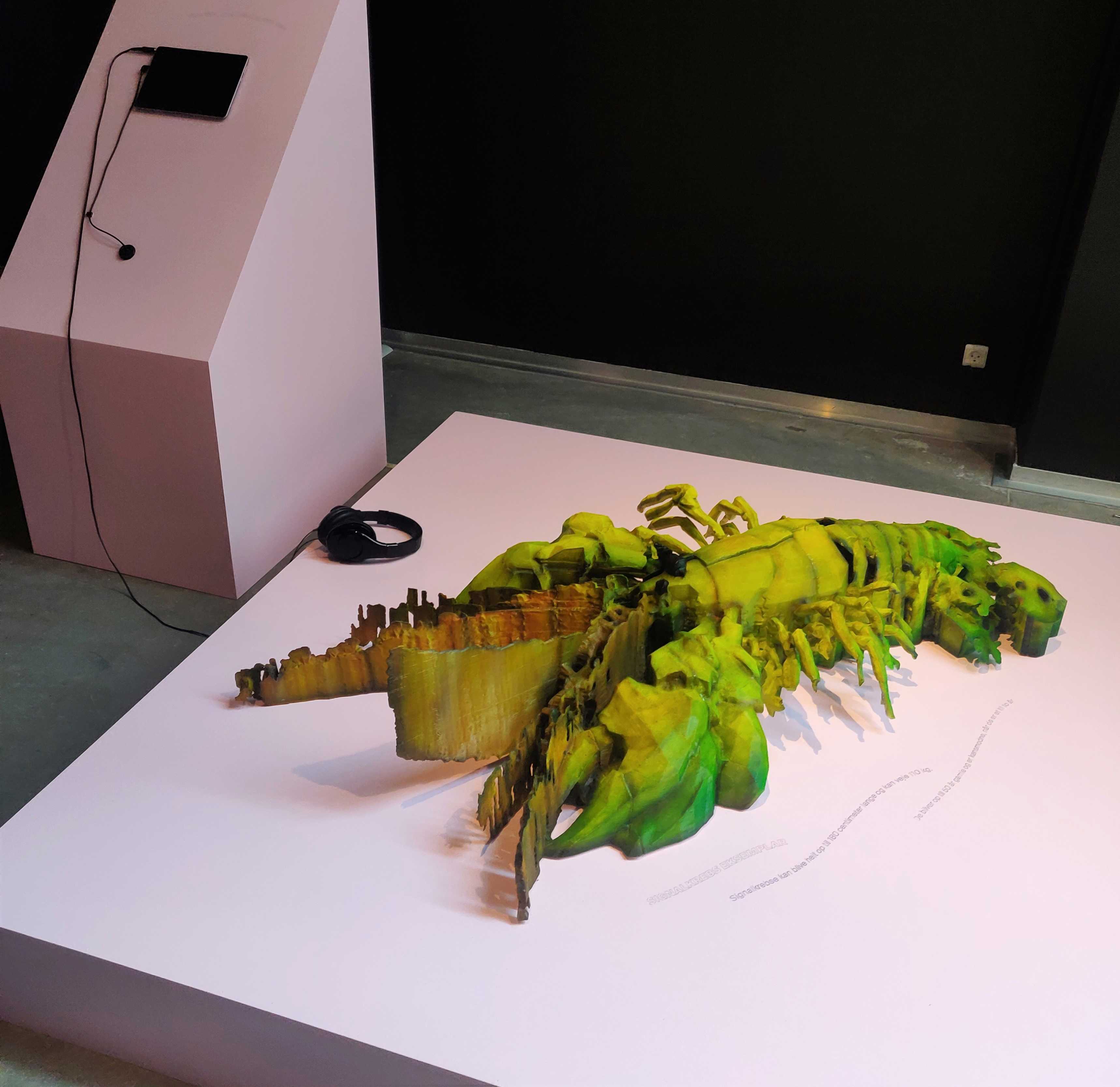 Kristoffer Ørum (f. 1975). Foto fra udstillingen.