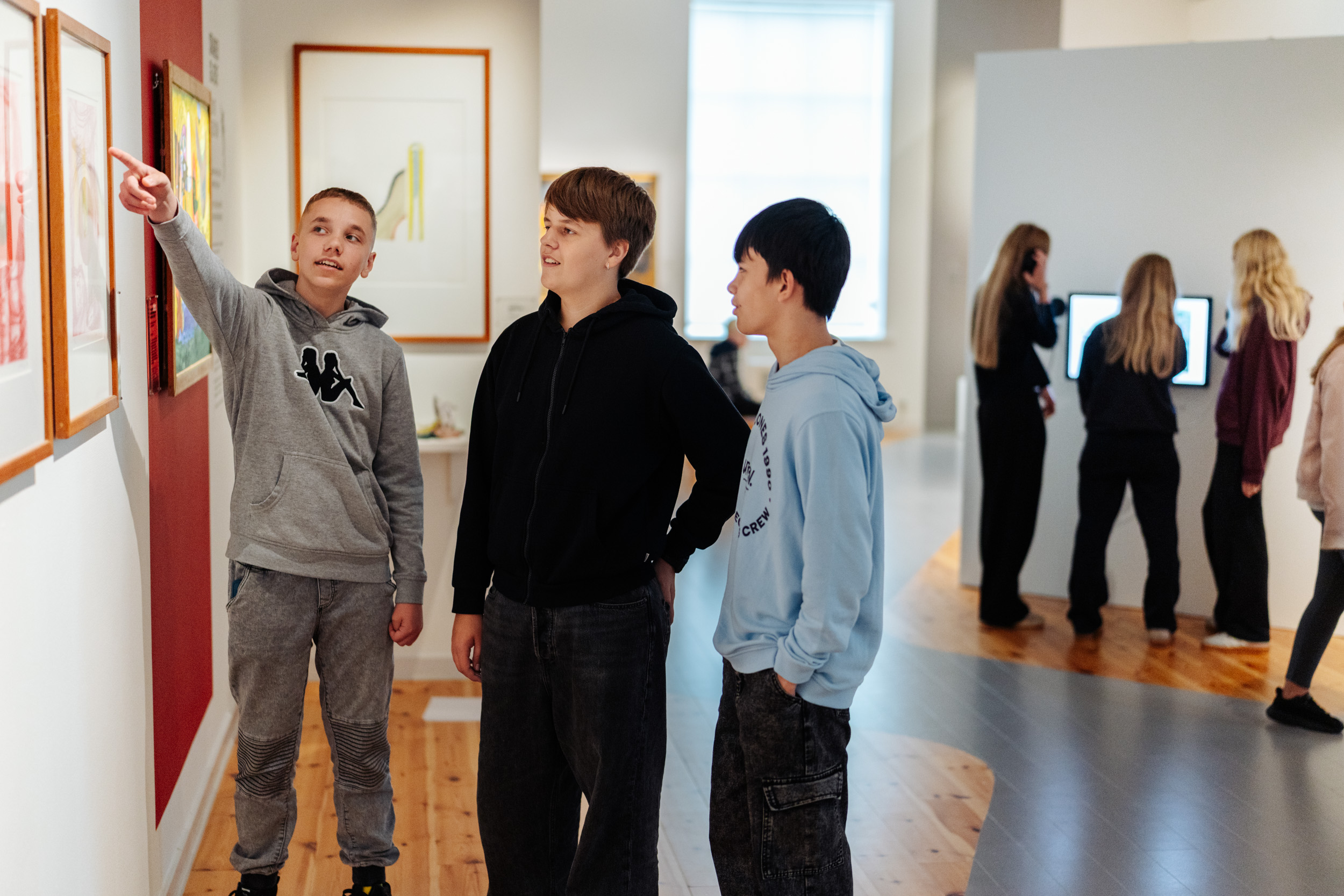 Skoleforløb på Vejle Kunstmuseum