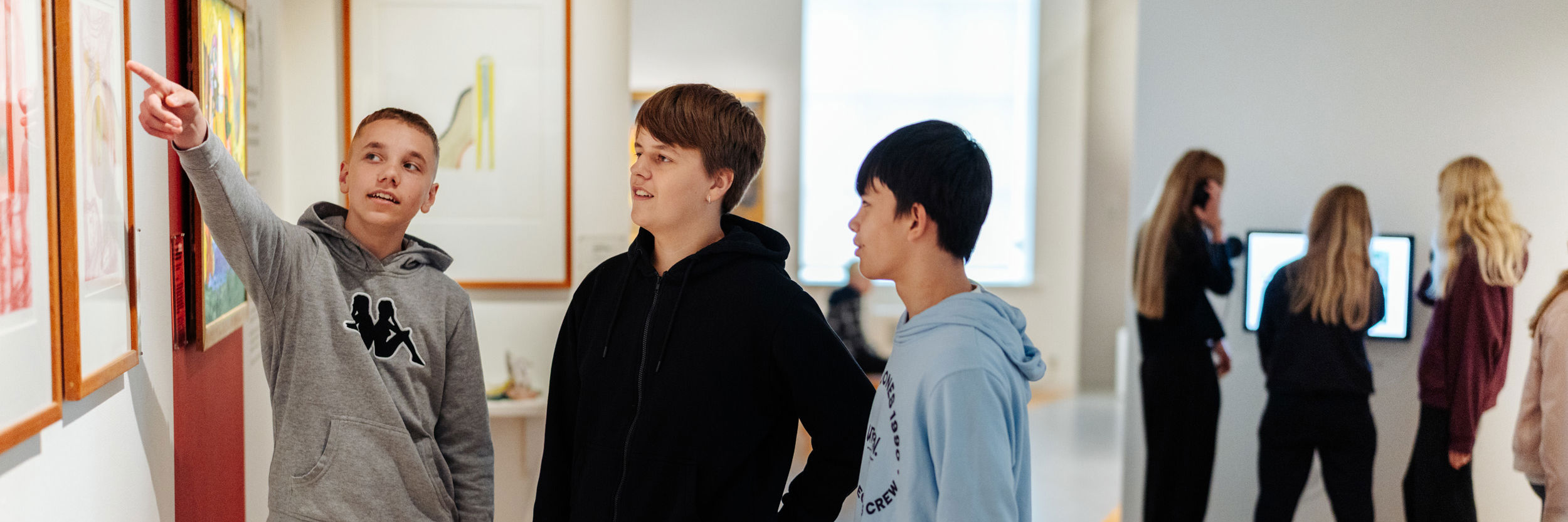 Skoleforløb på Vejle Kunstmuseum
