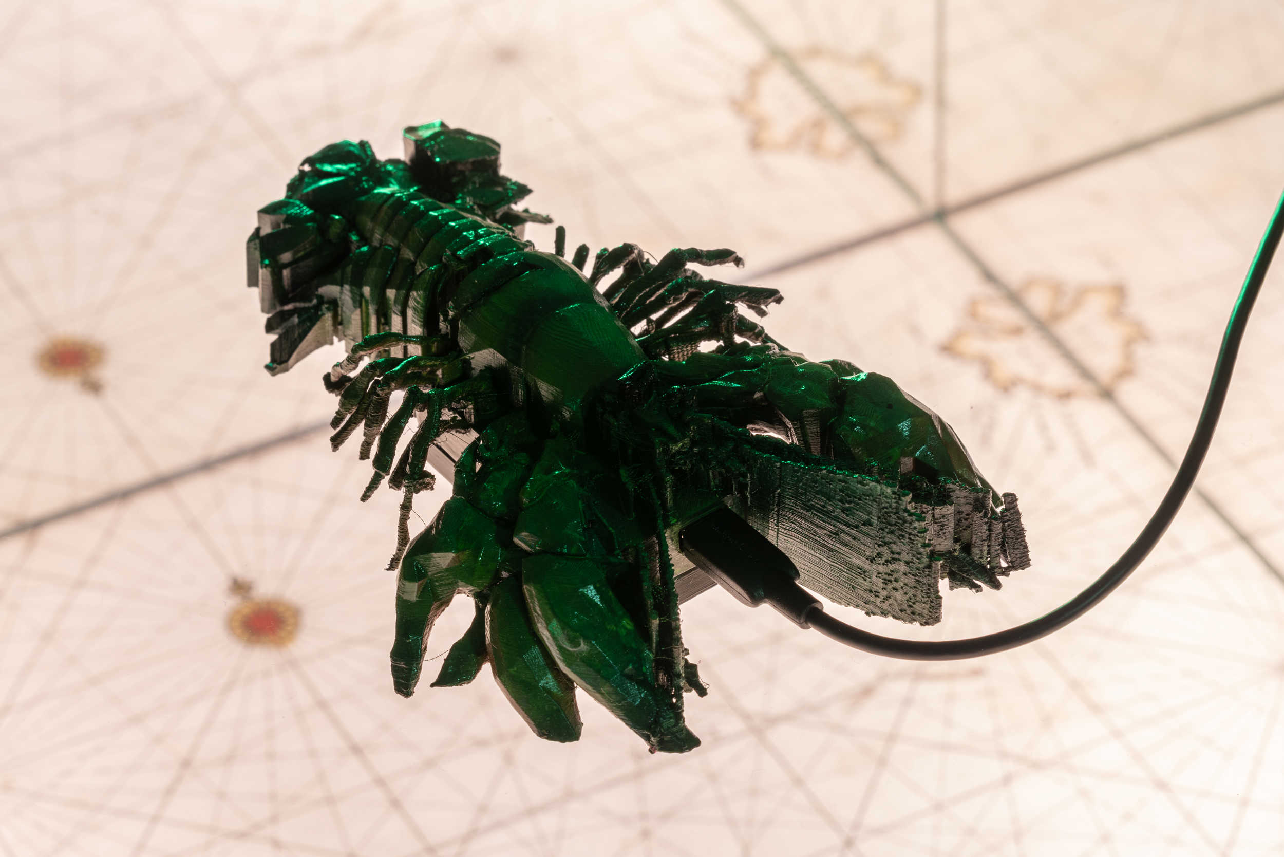 Kristoffer Ørum (f. 1975). Foto fra udstillingen.