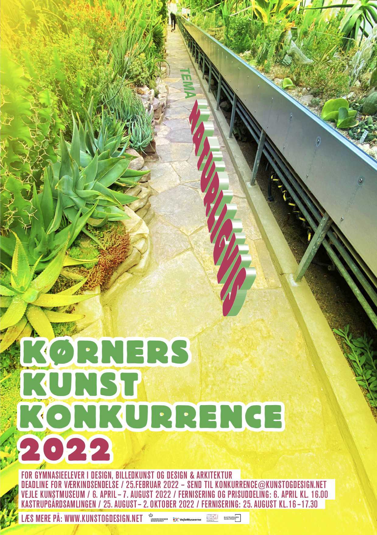 Plakat: Kørners kunstkonkurrence 2022