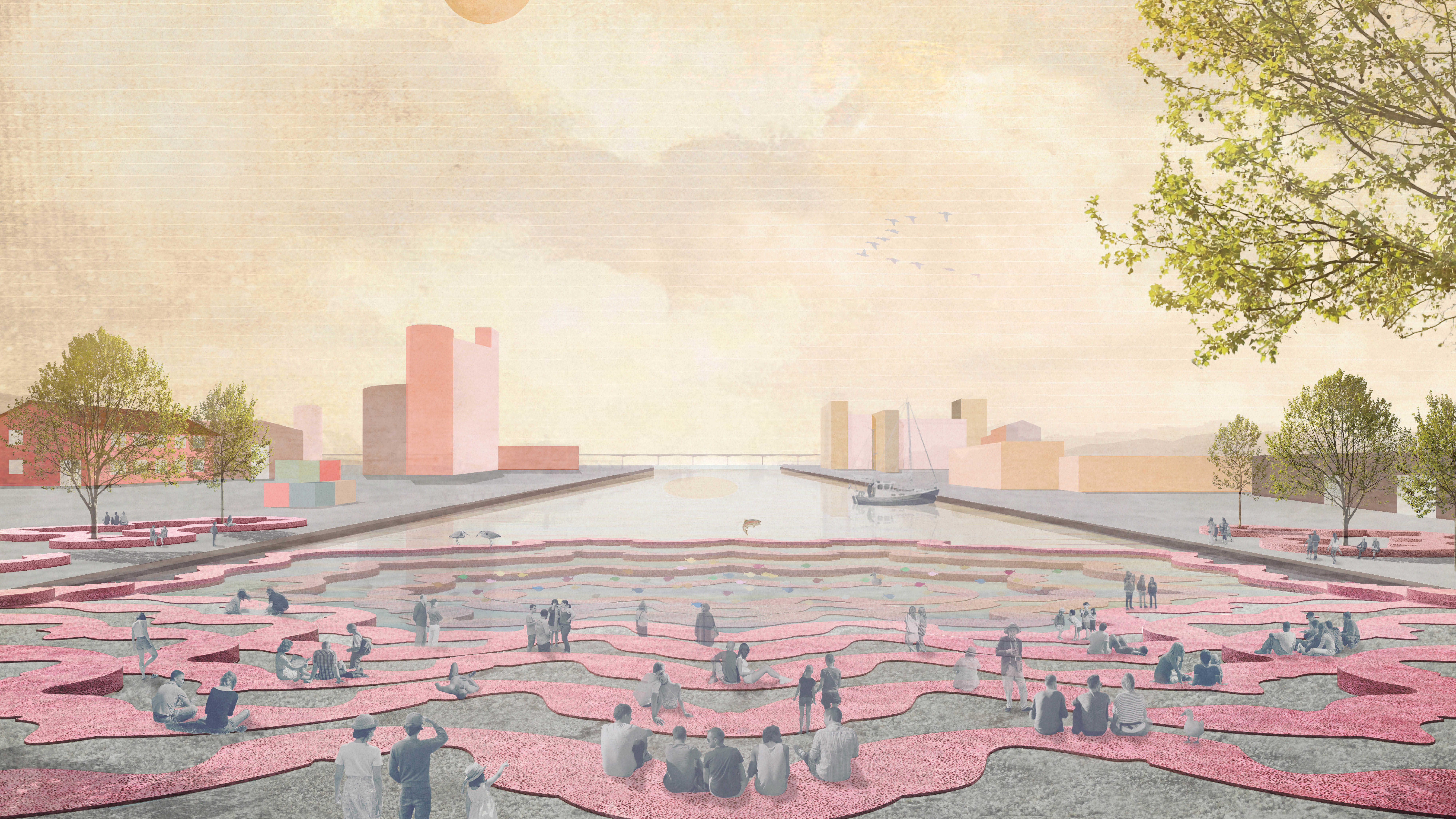 Dommerkomiteen har øremærket 25.000 kr. til at indkøbe projektet "Kanten", som kunstnergruppen SUPERFLEX i samarbejde med BALDIOS står bag.