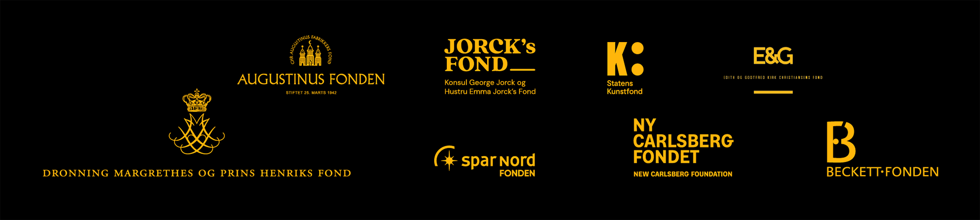 Banner med sponsorer